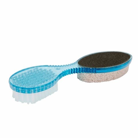 Đá bọt kèm bàn chải nhựa chà chân Seria - 016