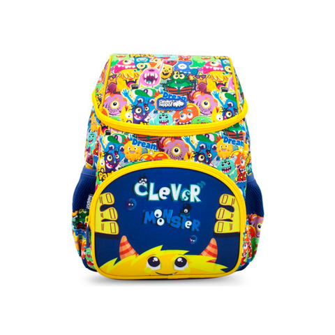 Balo Clever Hippo Hoodie Clever Monster màu vàng