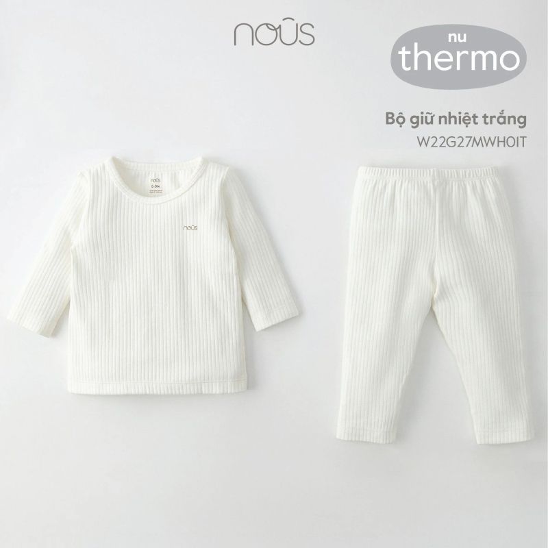 BỘ NOUS GIỮ NHIỆT TRẮNG