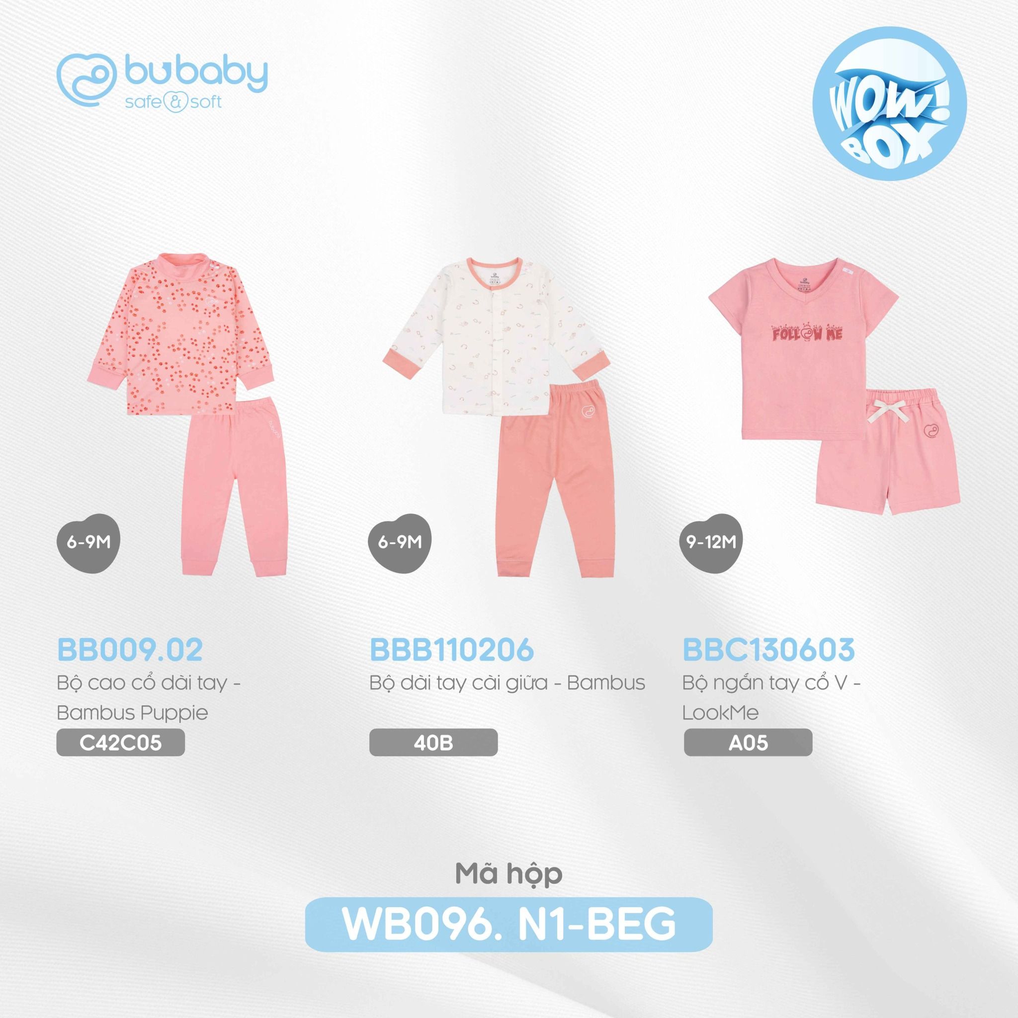 HỘP BU WOW WB096. N1-BEG
