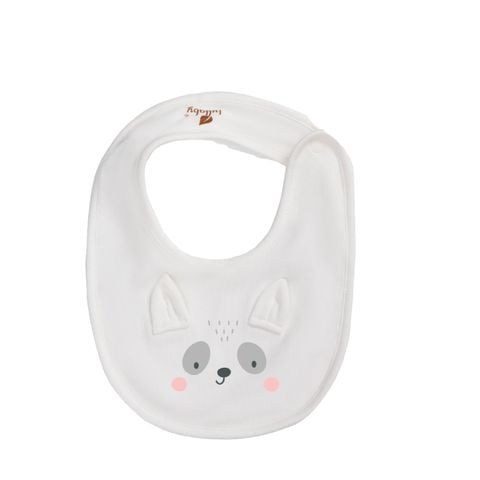 Yếm bấm cúc Lullaby NH848R Trắng