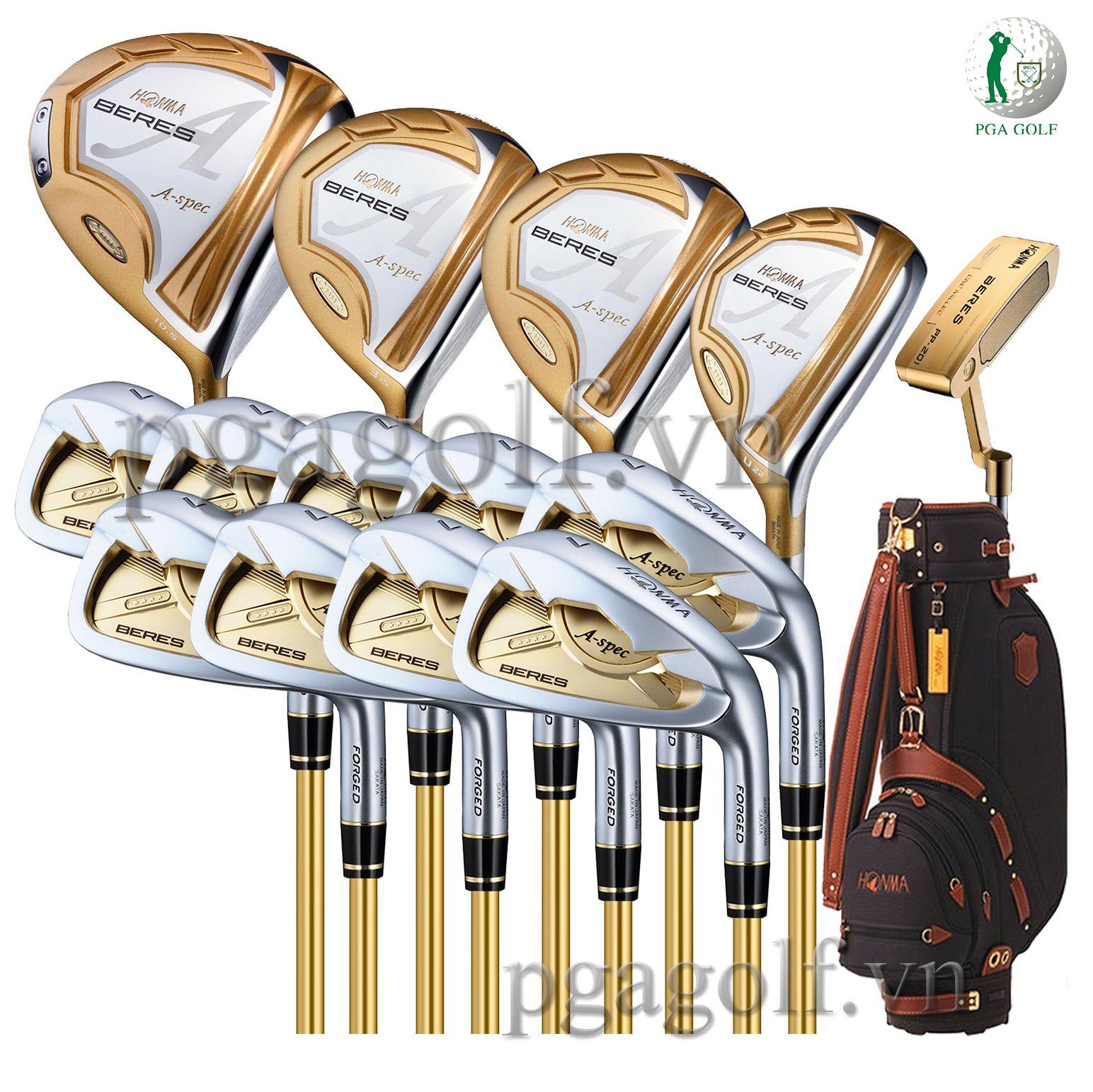 Bộ Gậy Golf Honma Beres Aspec 2 4 Sao