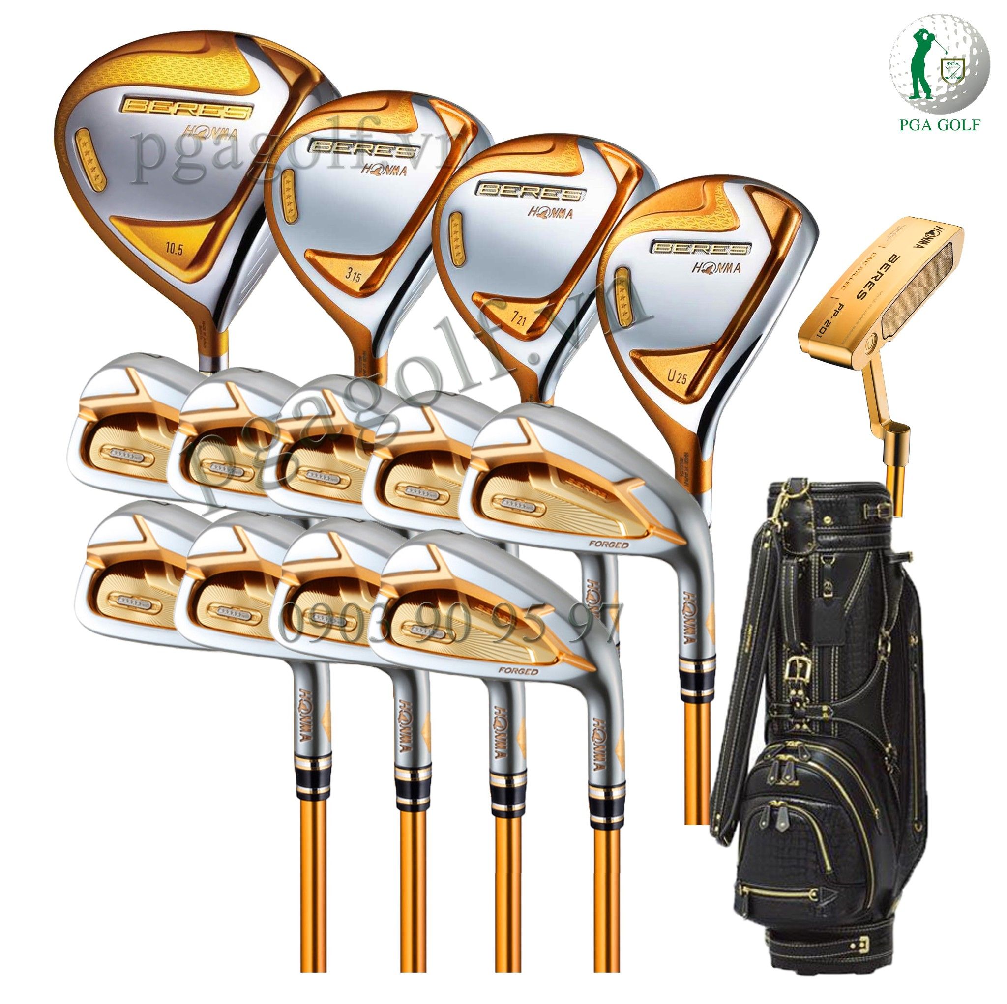 Bộ Gậy Golf Honma New Beres 07 5 sao 2020