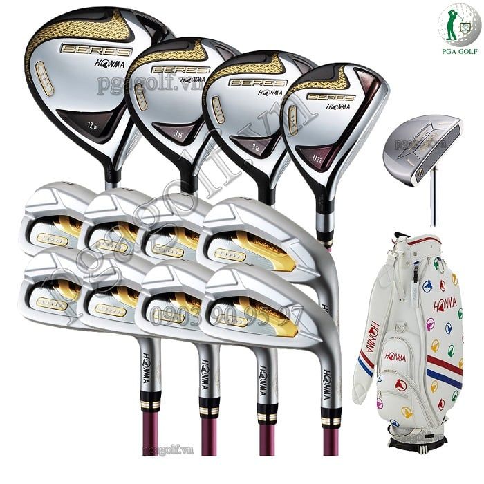 Bộ Gậy Golf Honma New Beres 07 3 sao 2020 Ladies