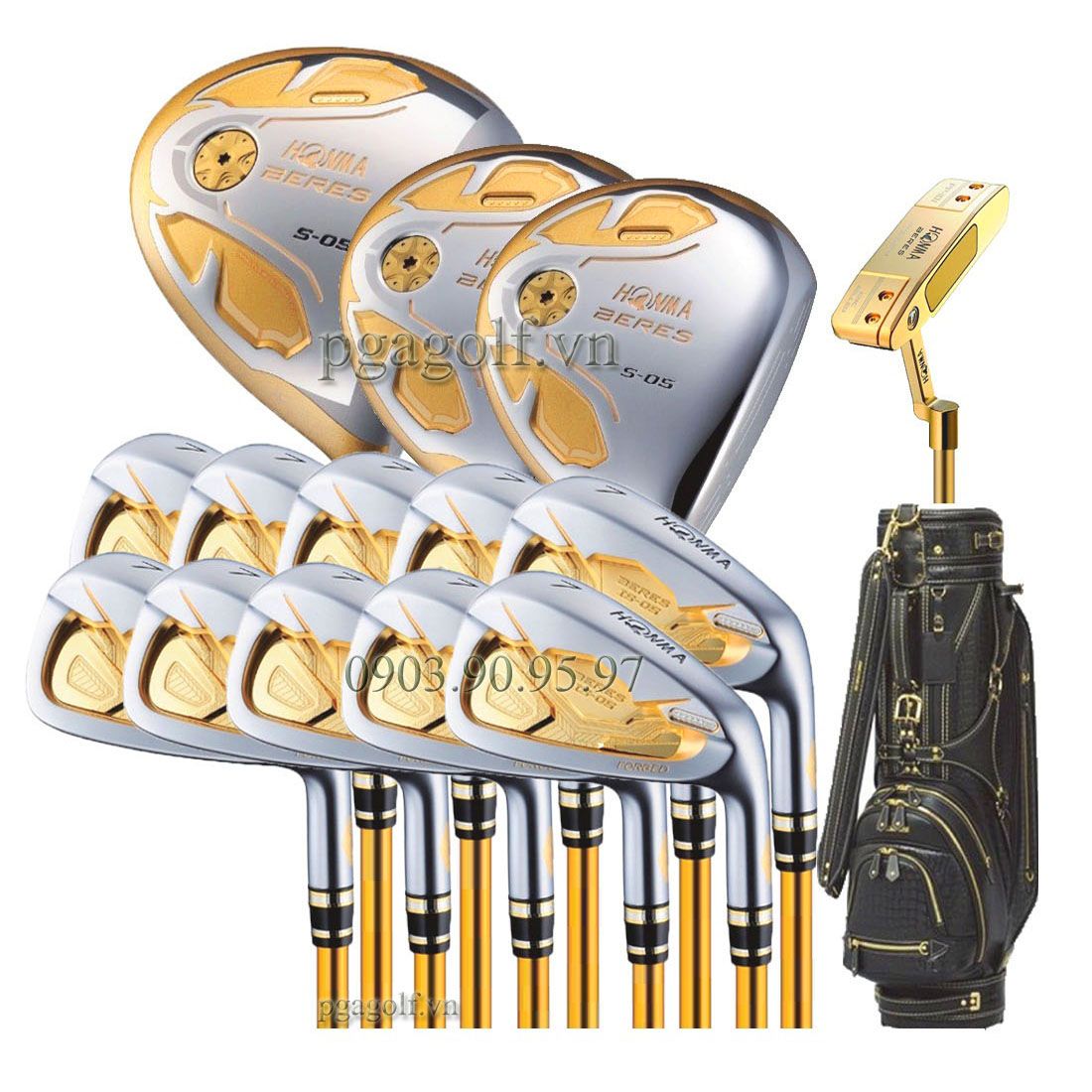 Bộ Gậy Golf Honma Beres S-05 5 sao (Hết hàng)