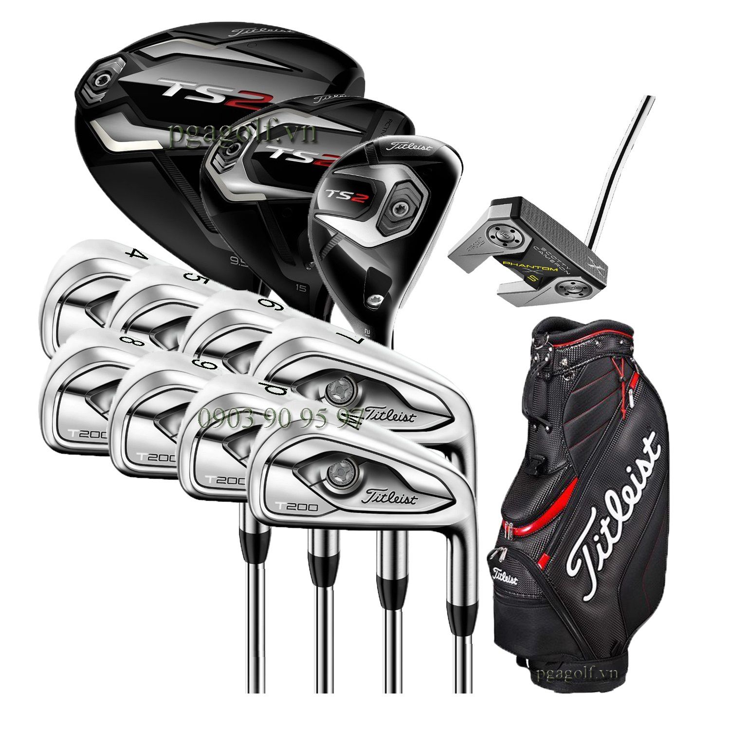 Bộ Gậy Golf Titleist TS2 (Hết hàng)