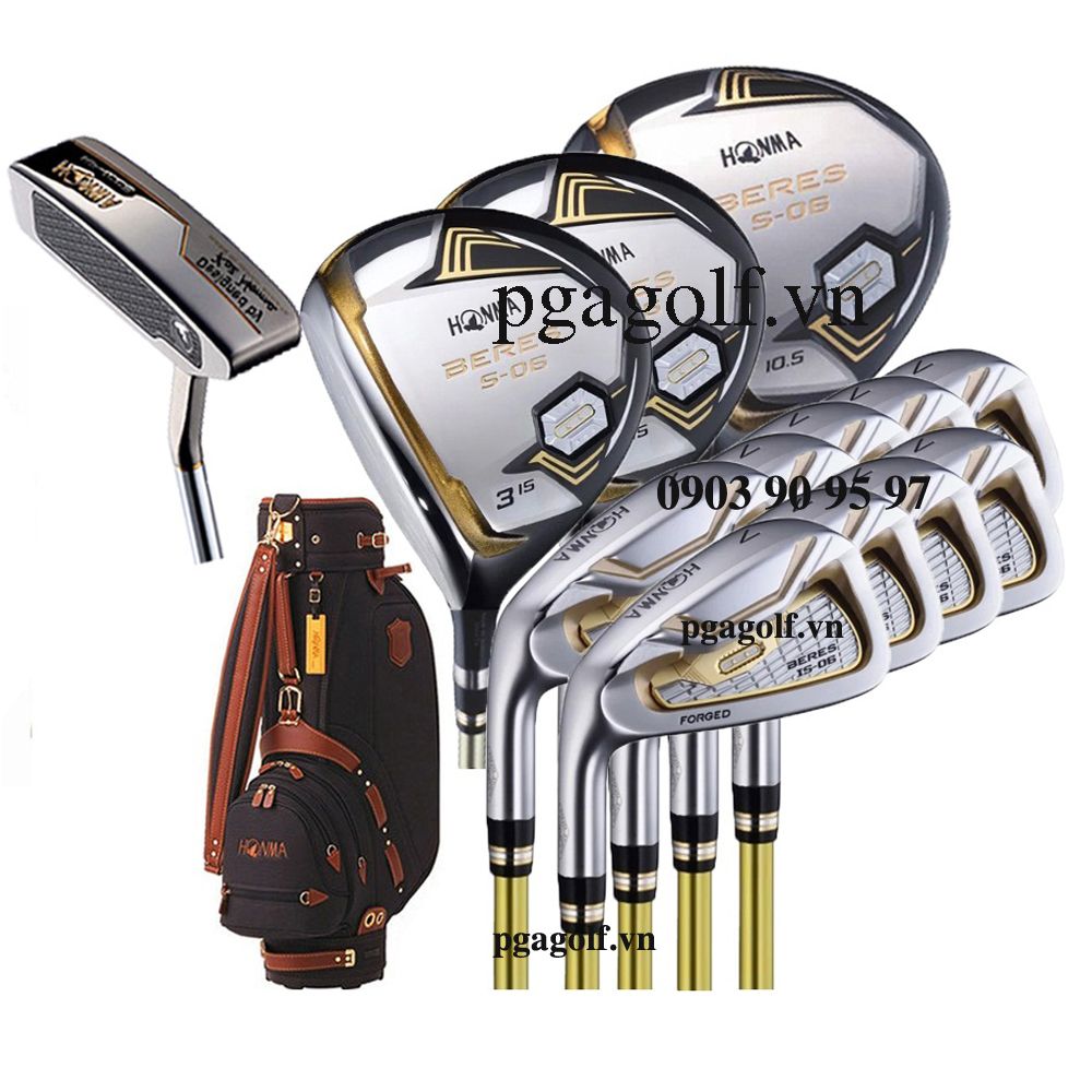 Bộ Gậy Golf Honma Beres S-06 2 Sao Left Hand (Hết hàng)