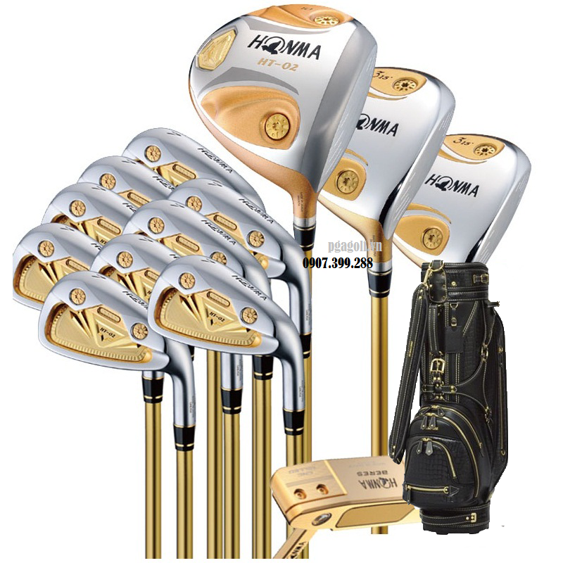 Bộ gậy golf Honma HT-02 5 sao (hết hàng)