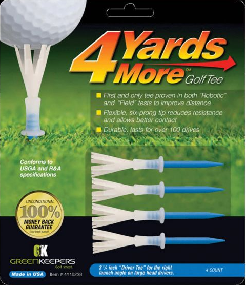 Tee Golf Green Keepers 4 Yards More