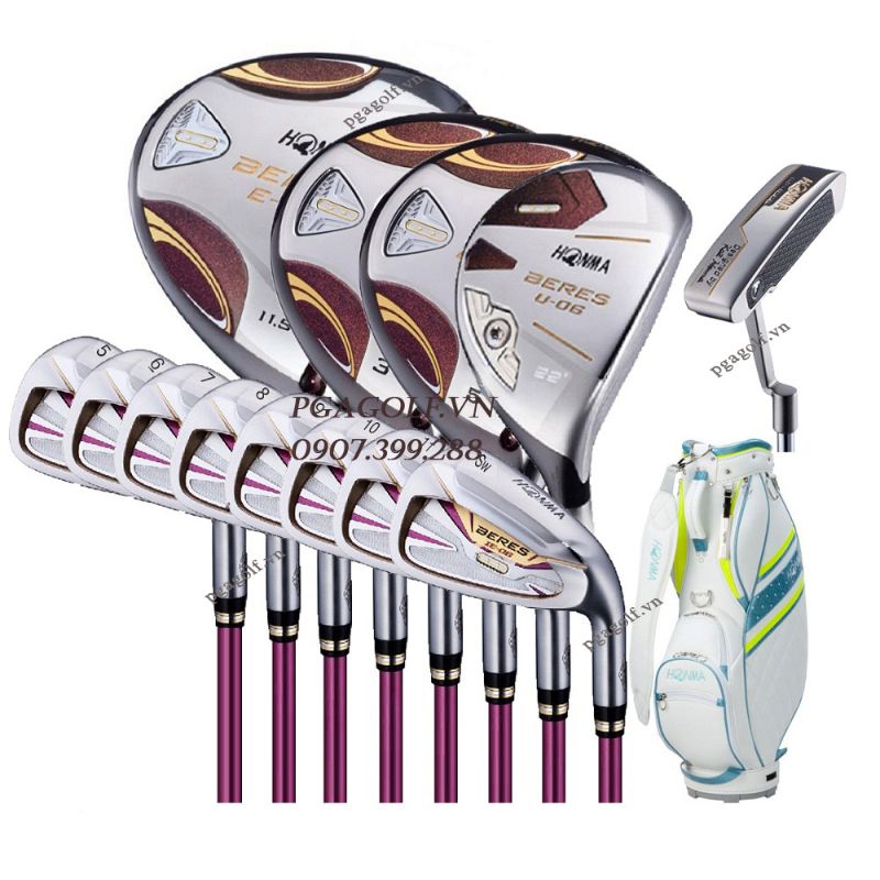 Bộ Gậy Golf Honma Beres E-06 2 Sao Ladies (Hết hàng)