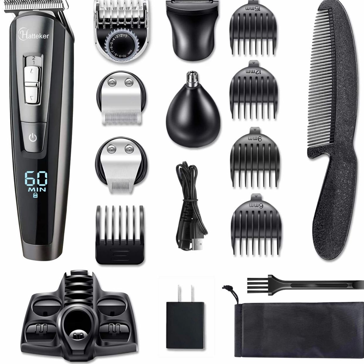 using hatteker hair clipper