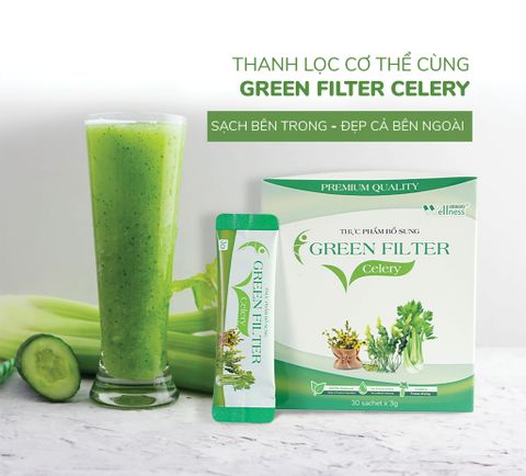  Thực phẩm bổ sung bột Cần tây - diệp lục Green Filter Celery 