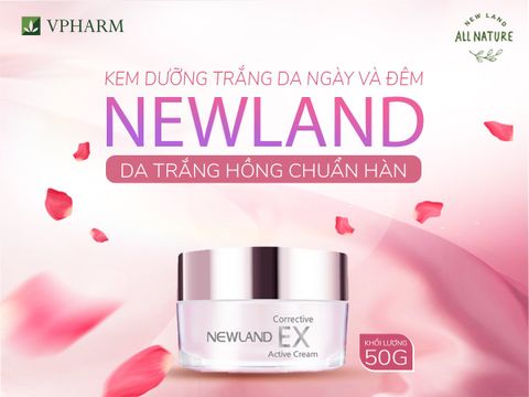  KEM DƯỠNG TRẮNG SE KHÍT LỖ CHÂN LÔNG NEWLAND 