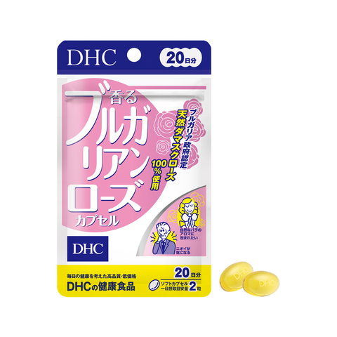 Viên uống hoa hồng DHC Bulgarian Rose Capsule