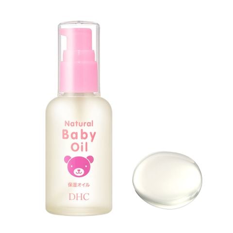 Dầu dưỡng da trẻ em DHC Natural Baby Oil 60ml