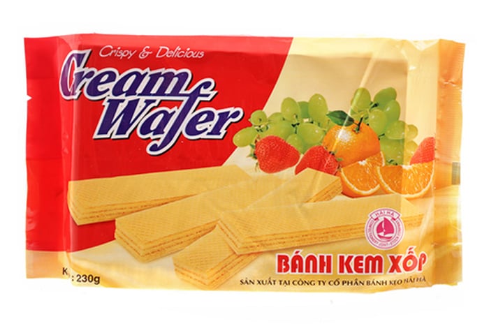 Bánh Kem Xốp Hải Hà gói 230g G.O MART