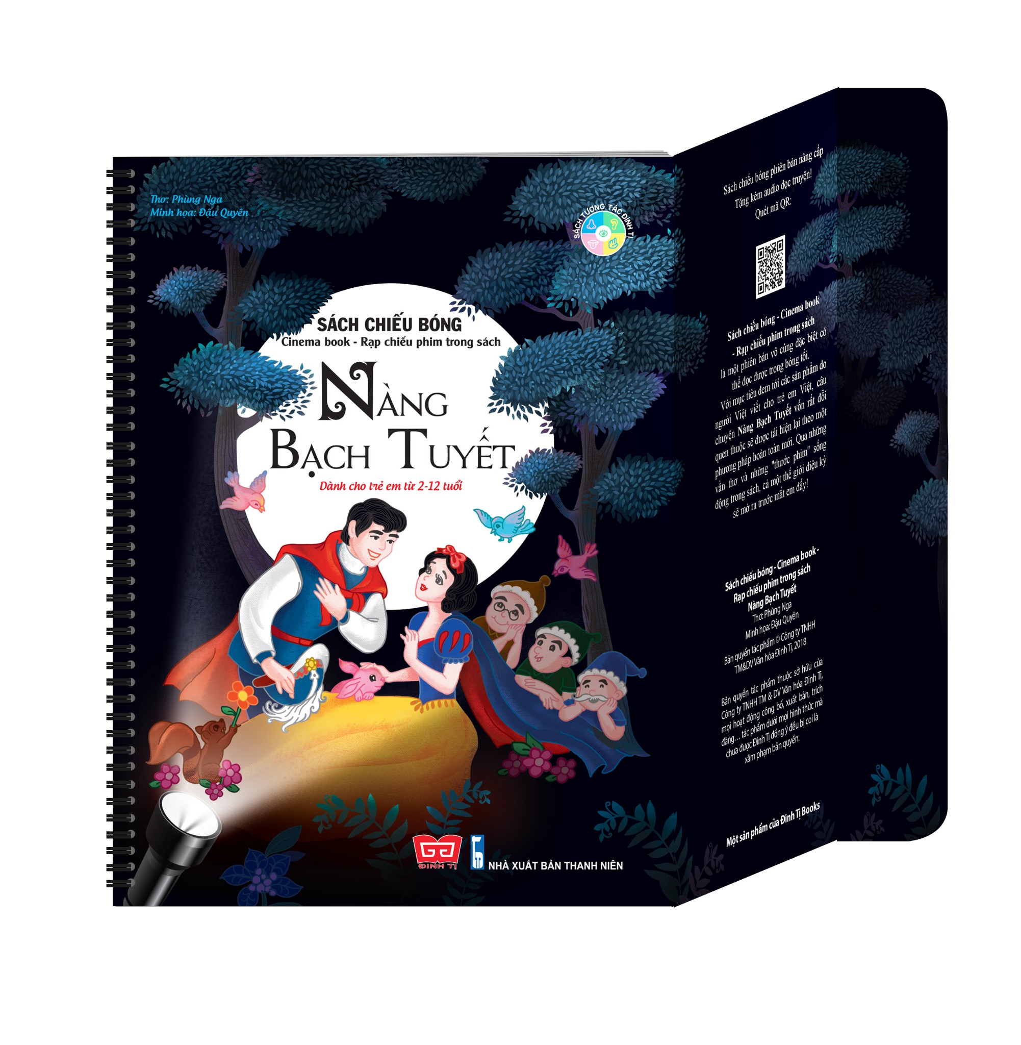 Sách chiếu bóng - Cinema book - Rạp chiếu phim trong sách - Nàng Bạch Tuyết_TT_VN 