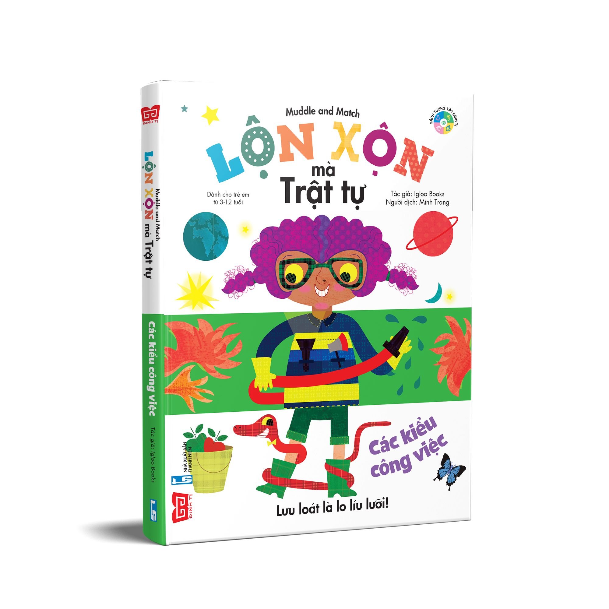 Sách tương tác - Muddle and Match - Lộn xộn mà trật tự - Các kiểu công việc