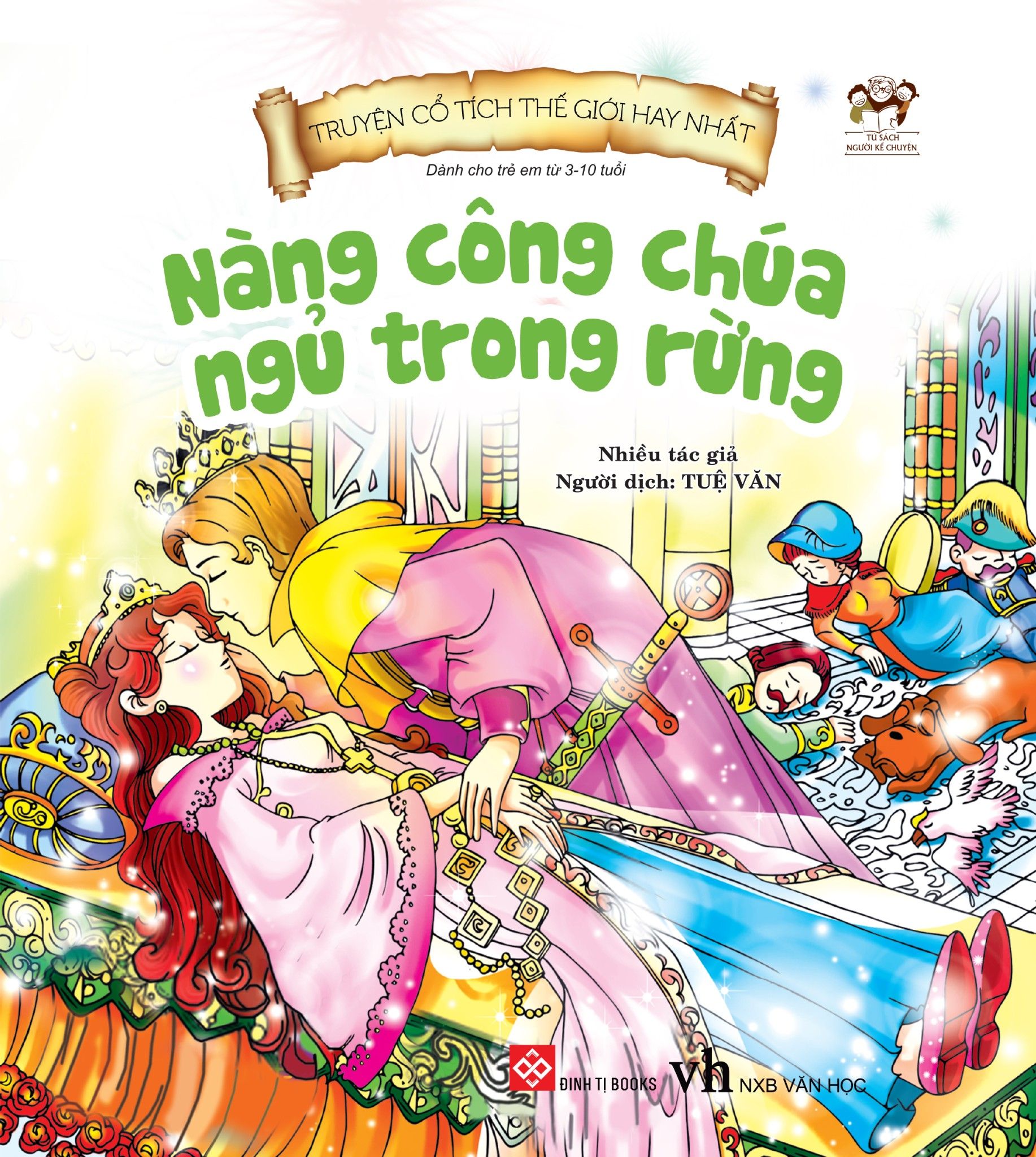 Truyện cổ tích thế giới hay nhất - Nàng công chúa ngủ trong rừng –  DINHTIBOOKS