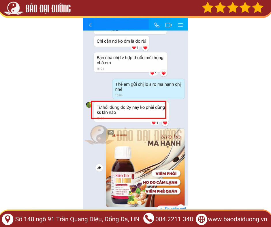 Cao ho Ma Hạnh - Bảo Đại Đường - Bài thuốc cổ phương