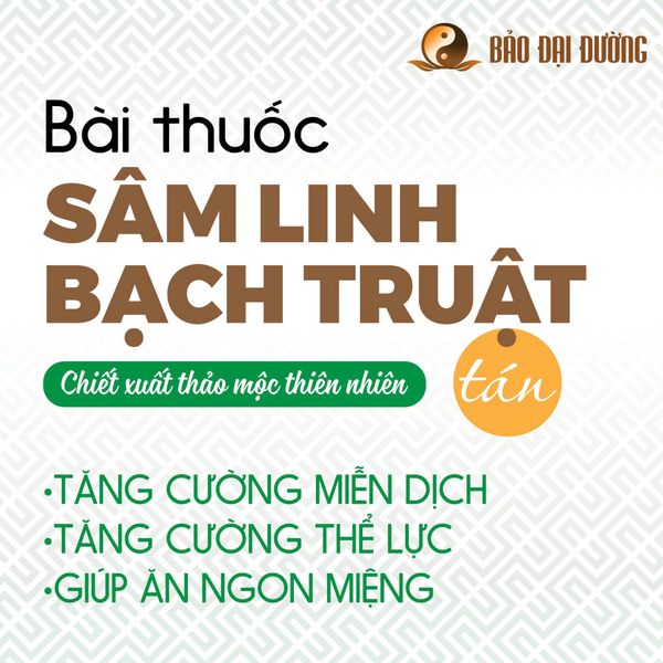 Sâm linh bạch truật - Bài cổ phương