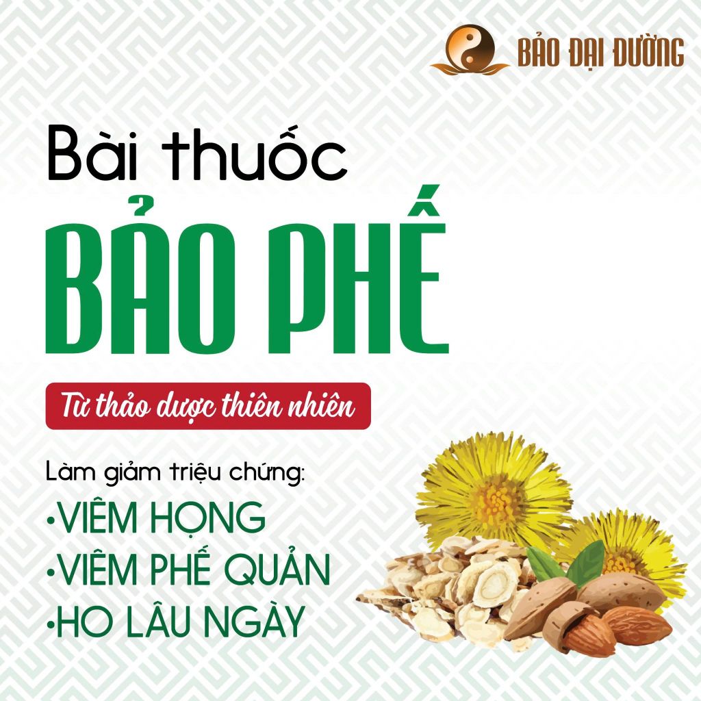 Siro Bảo phế - Bài cổ phương