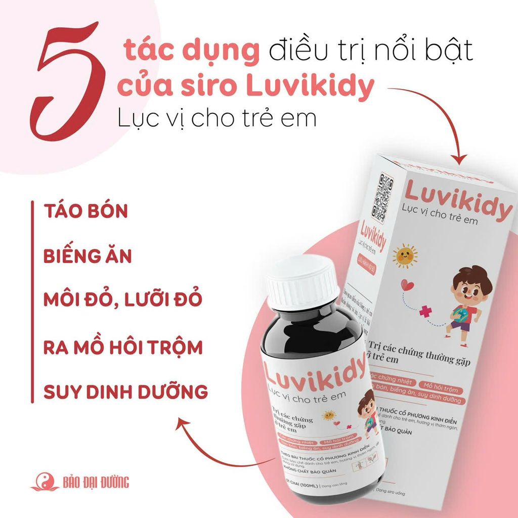 Luvikidy - Bài thuốc cổ phương