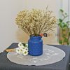 Khăn trải bàn Equilhome (đường kính 40cm) khăn lót lọ hoa, chất liệu sợi tổng hợp chống nhàu, hạn chế bám bẩn, trang nhã, thích hợp dùng cho phòng ăn, phòng khách, các bữa tiệc - EQ1505