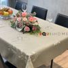 Khăn trải bàn Equilhome (110cmx160cm) khăn trải bàn ăn hình chữ nhật, chất liệu sợi tổng hợp chống nhàu, hạn chế bám bẩn, trang nhã, thích hợp dùng cho phòng ăn, phòng khách, các bữa tiệc - EQ1505