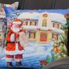 Vỏ gối Noel đẹp, in 3D tuyết rơi nhập khẩu - size 45x45