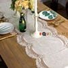 Khăn trải bàn Equilhome (40cmx250cm) khăn runner, chất liệu cotton linen ren sang trọng, trang nhã, thích hợp dùng cho phòng ăn, phòng khách, các bữa tiệc - EQ2021