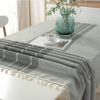 Khăn trải bàn ăn hình chữ nhật chất liệu Cotton linen - EQ7849