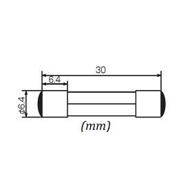 CẦU CHÌ ỐNG 125V 15A