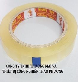 BĂNG KEO TRONG OPP 18MM