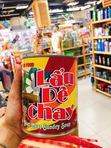  Lẫu dê chay ÂU LẠC  lon 800ml 