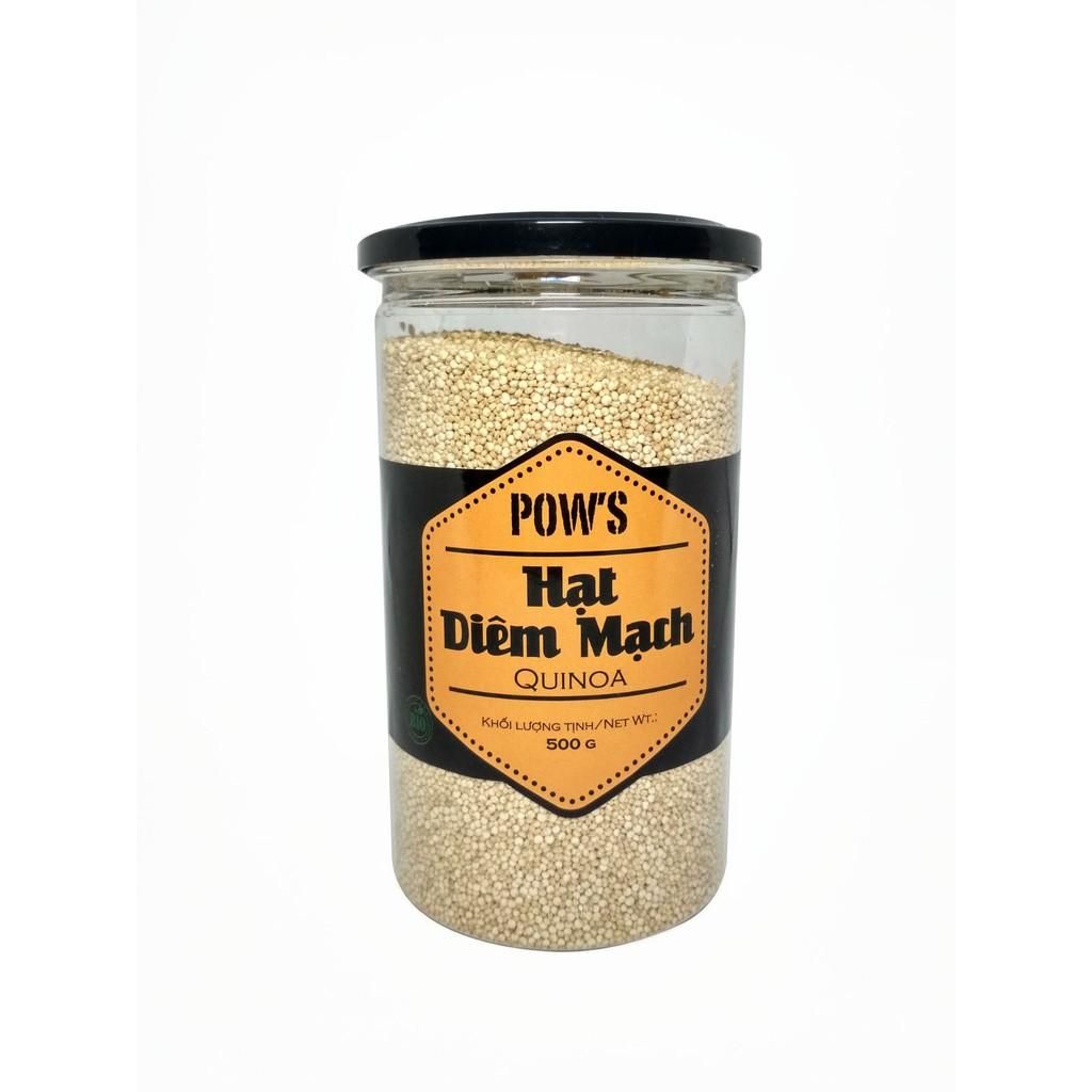 Hạt diêm mạch hiệu POW'S hộp 500g