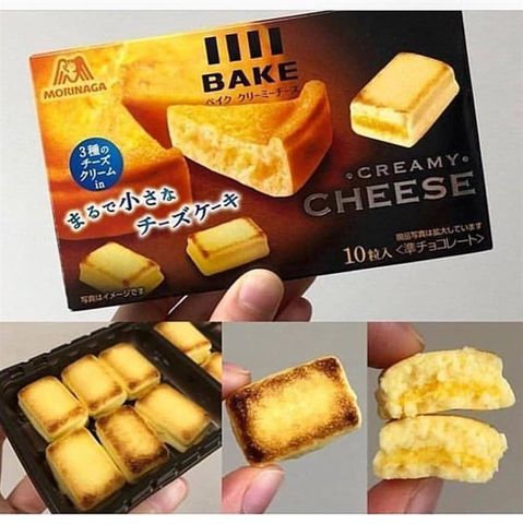  Bánh phô mai nướng Nhật Morinaga Bake Creamy Cheese 