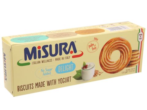  Bánh quy sữa chua Misura hộp 100g 