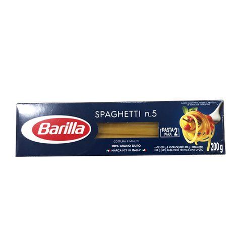  Mỳ Spaghetti số 5 hộp mini hiệu Barilla – hộp 200g 