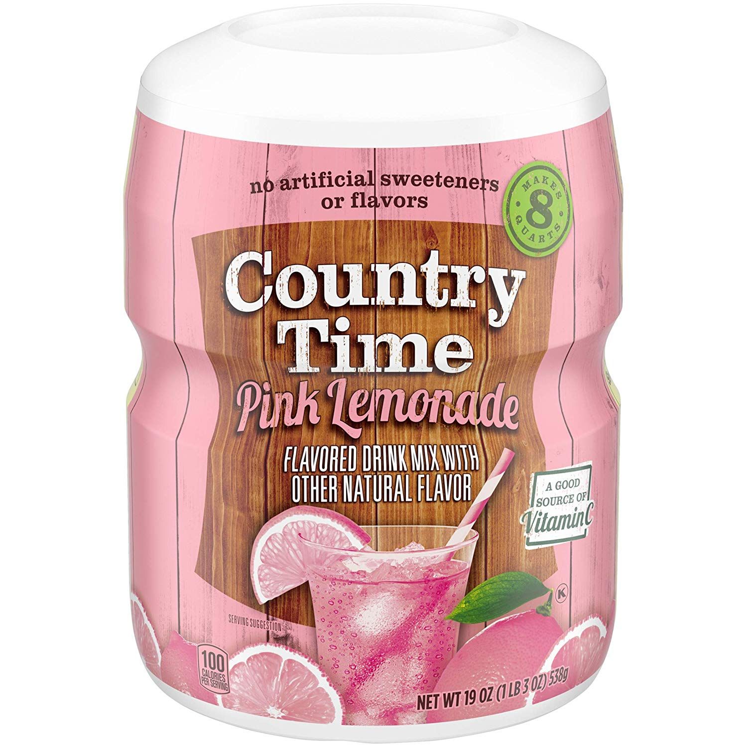 Bột Trái Cây Chanh Hồng Country Time 538G