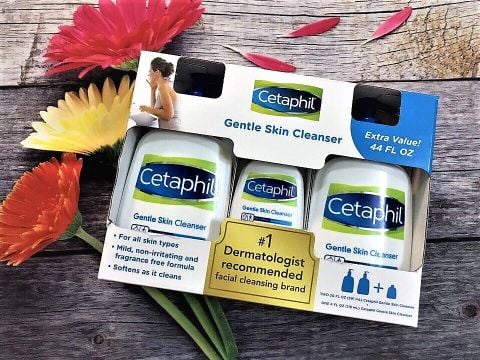  set 3 chai sữa rửa mặt Cetaphil Gentle Skin 