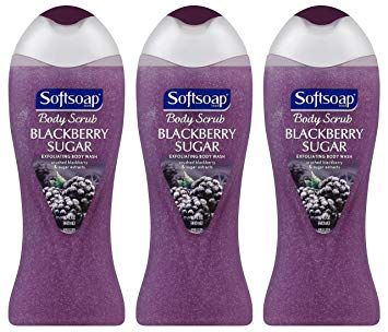  Sữa Tắm Tẩy Tế Bào Chết Softsoap Blackberry Sugar 443ml 