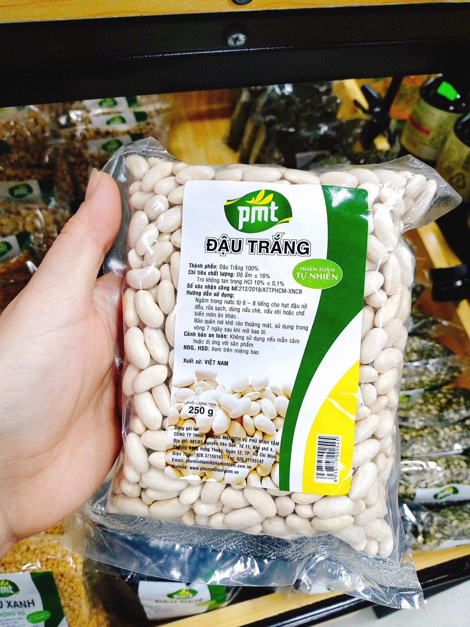 Đậu trắng PMT