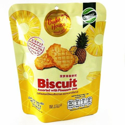  Bánh quy nhân mứt dứa BISCUIT 