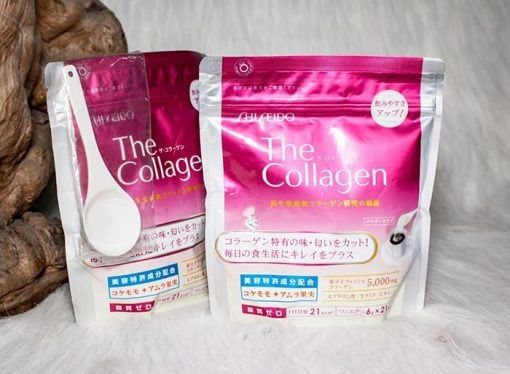 Collagen shiseido dạng bột của Nhật