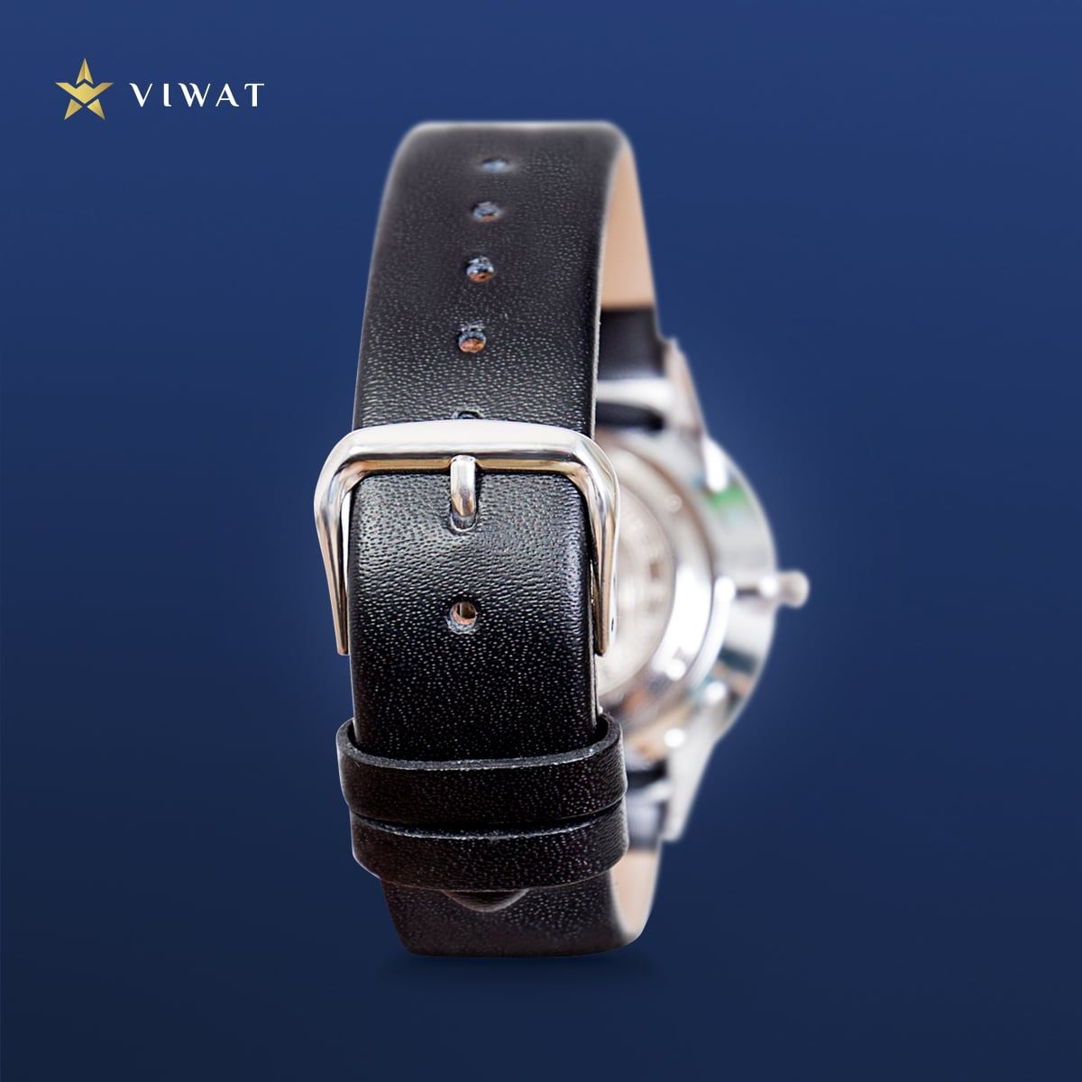 Viwat Sai Gon Nam VW-134S Dây da truyền thống Đen