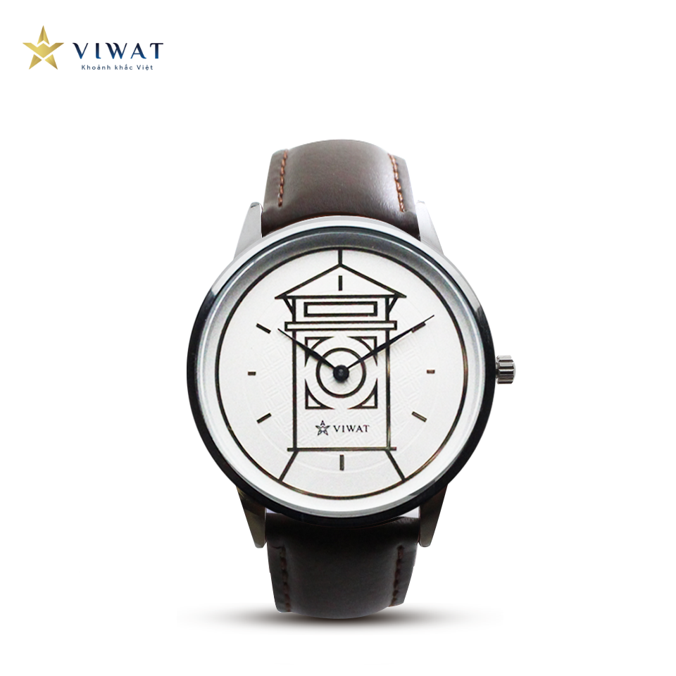 Viwat Sai Gon Nam VW-137S Dây da truyền thống Nâu đậm