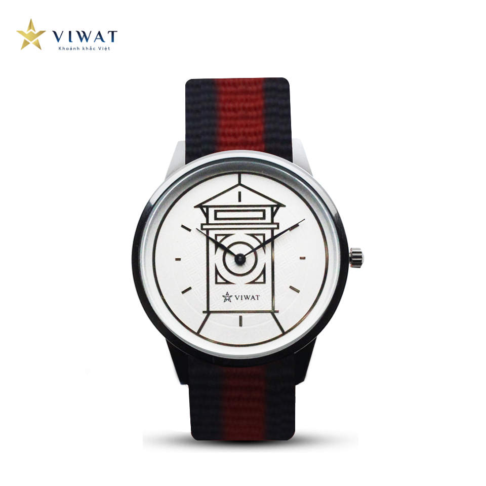 Viwat Sai Gon Nam VW-130S Dây Nato Xanh dương Đỏ