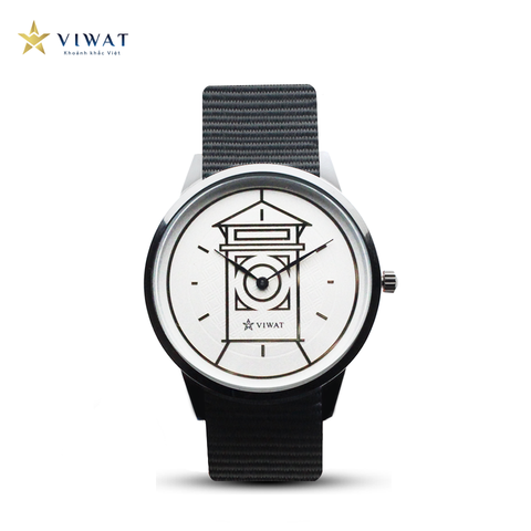  Viwat Sai Gon Nam VW-105S Dây Nato Xám tro 