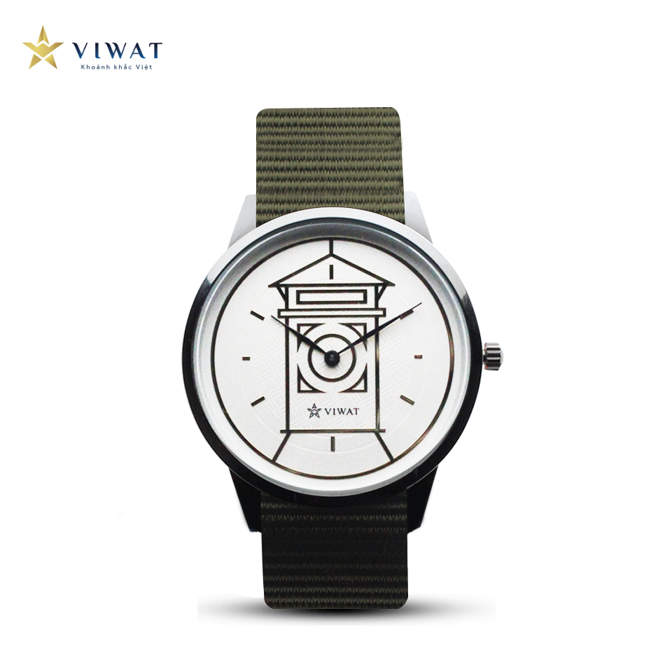 Viwat Sai Gon Nam VW-103S Dây Nato Xanh quân đội